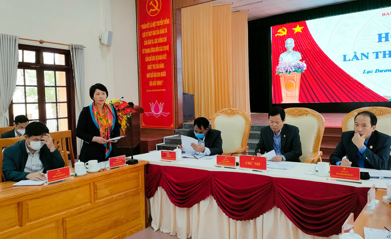 Hội nghị Huyện ủy Lạc Dương lần thứ 9
