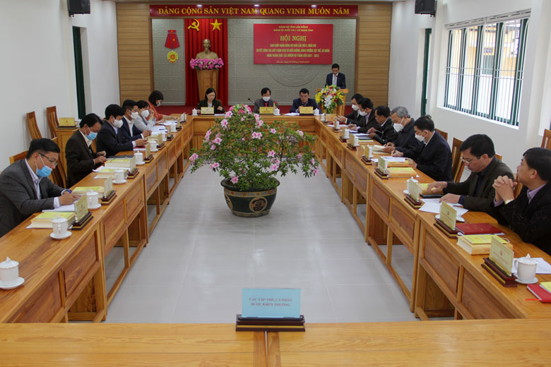 Hội nghị Ban Chấp hành Đảng bộ Khối Các cơ quan tỉnh lần thứ 8