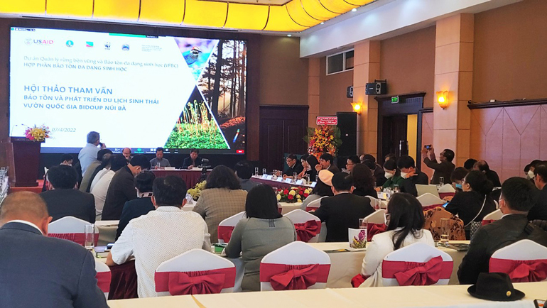 Hội thảo Bảo tồn và phát triển du lịch sinh thái tại Vườn quốc gia Bidoup - Núi Bà