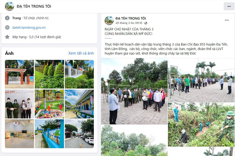 Đạ Tẻh: Thực hiện nhiều giải pháp đấu tranh trên mạng xã hội