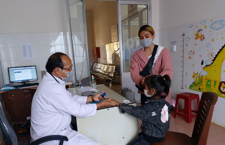 Di Linh: Hỗ trợ thăm khám bệnh nhân hậu Covid-19