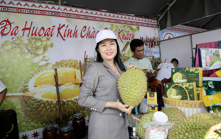Sầu riêng ở thủ phủ sầu riêng Đạ Huoai