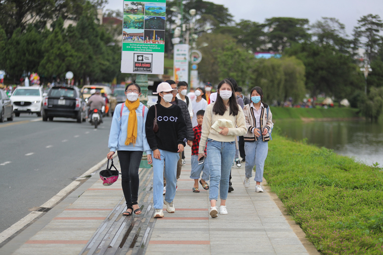Ngày đầu dịp nghỉ lễ, Đà Lạt đón gần 29.000 lượt du khách