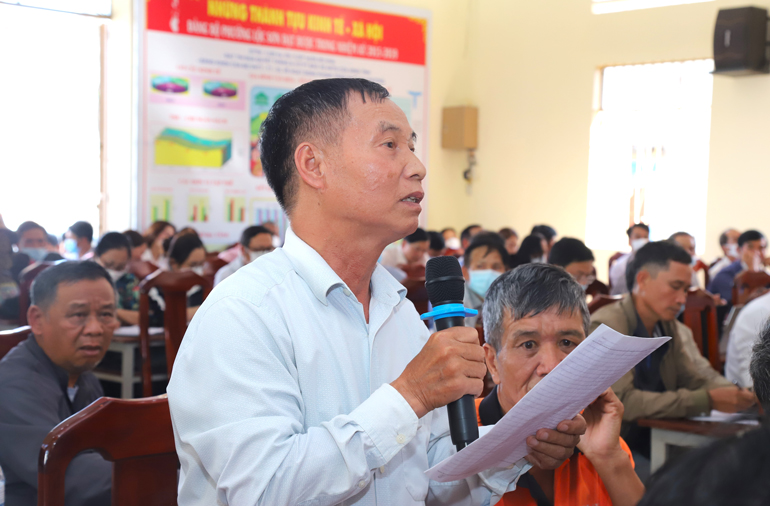 Cử tri phường Lộc Sơn kiến nghị nhiều vấn đề người dân quan tâm đến Đoàn ĐBQH