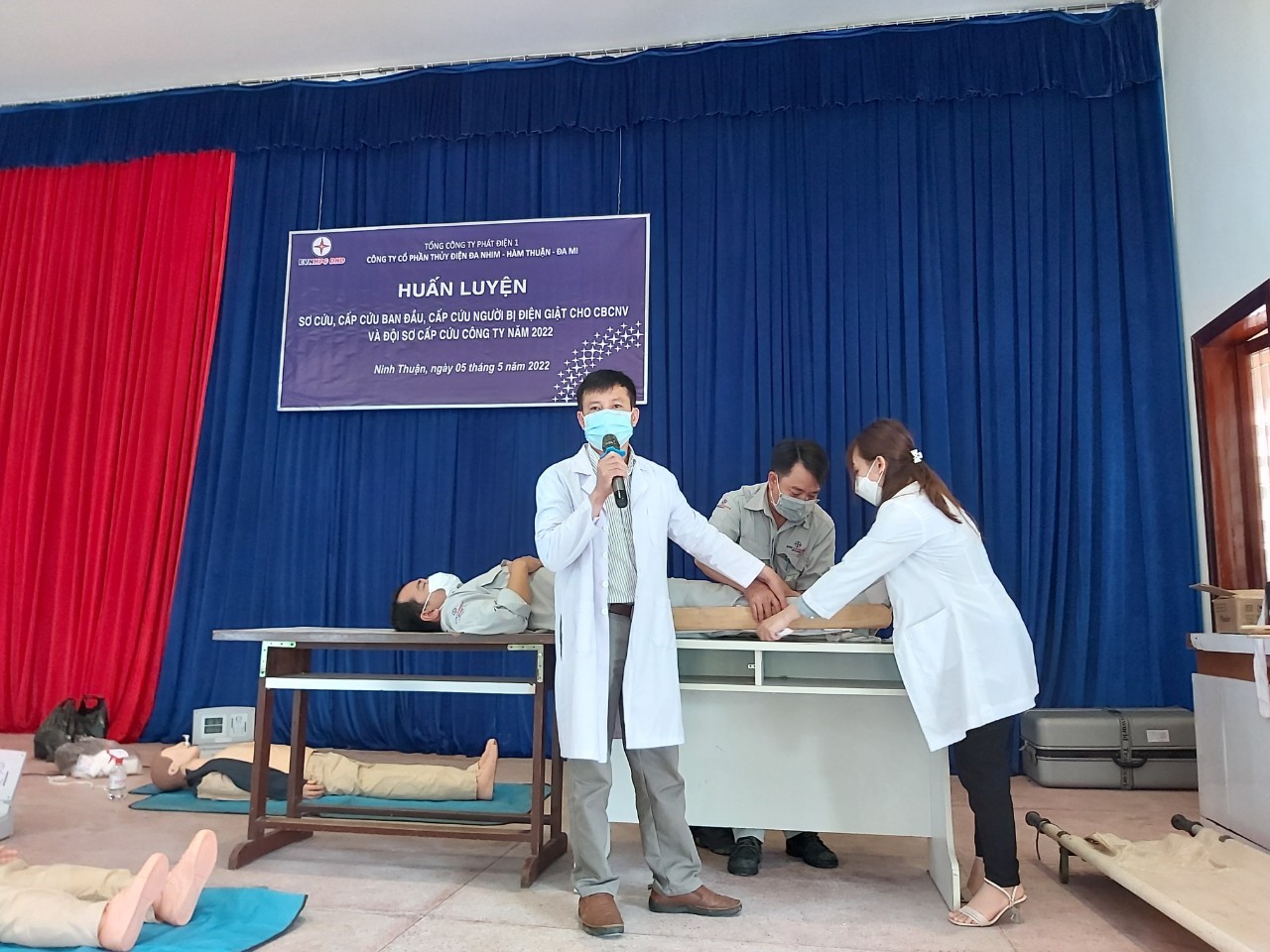 Công ty ĐHĐ tổ chức huấn luyện sơ cấp cứu