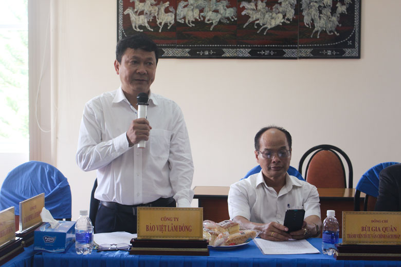 Các đại biểu tham gia góp ý dự án luật kinh doanh bảo hiểm (sửa đổi)