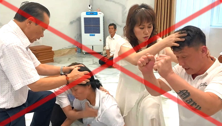 Để người dân nhận biết những chiêu trò vi phạm pháp luật của nhóm ''trừ quỷ Bảo Lộc''