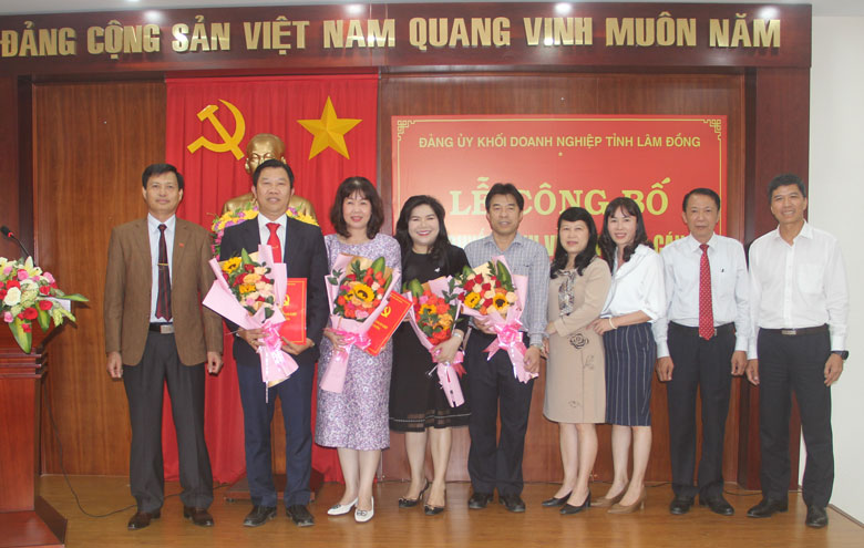 Chỉ định, chuẩn y chức danh bí thư các tổ chức Đảng thuộc Đảng ủy Khối Doanh nghiệp tỉnh