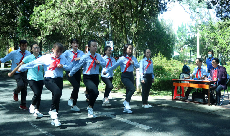 Đà Lạt: Hội trại tập huấn Giáo viên làm Tổng phụ trách Đội