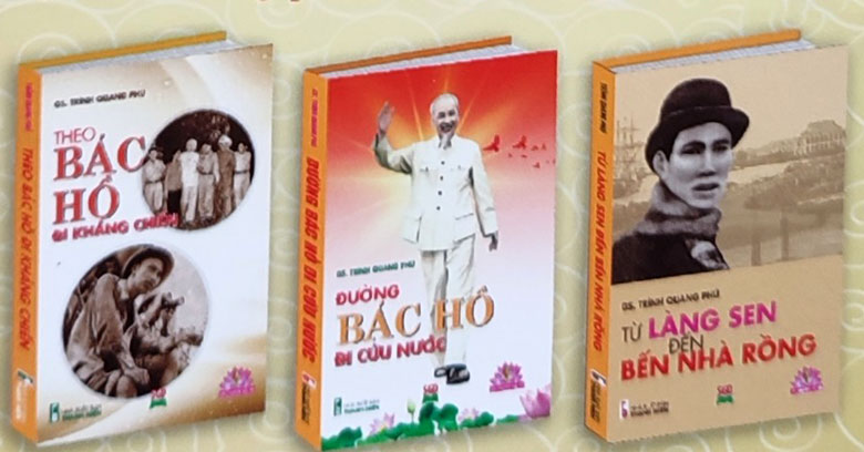 Những tác phẩm viết về Bác Hồ của nhà văn Trình Quang Phú