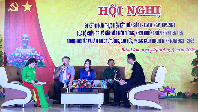 Bảo Lâm: Sơ kết 1 năm thực hiện Kết luận số 01 của Bộ Chính trị
