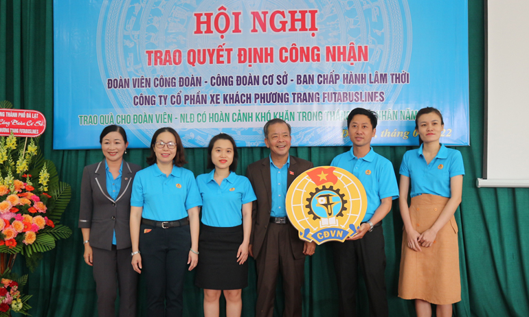 1.200 người lao động tham gia tổ chức Công đoàn cơ sở Công ty Futabusline