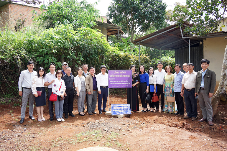 Trường Tiểu học Liên Đầm có ''Giếng nước yêu thương''