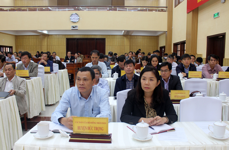 Các đại biểu tham dự phiên chất vấn