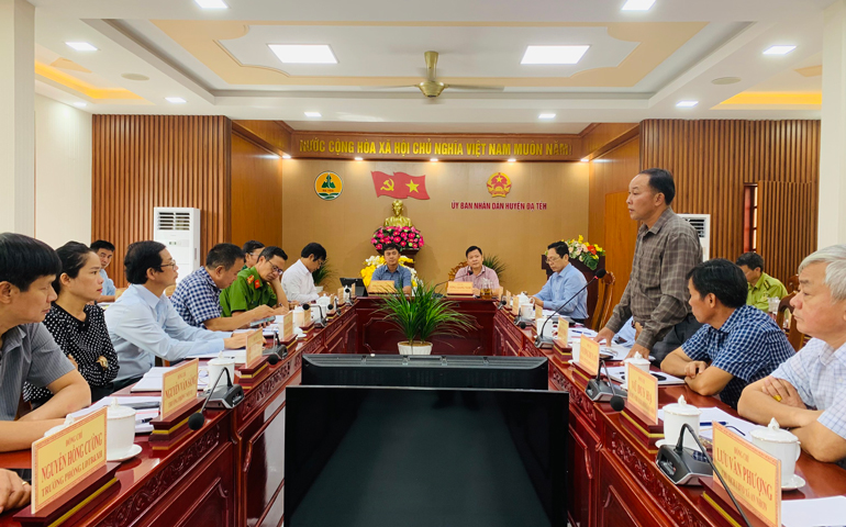 Đạ Tẻh: Phấn đấu hoàn thành 100% các chỉ tiêu kinh tế - xã hội 6 tháng đầu năm