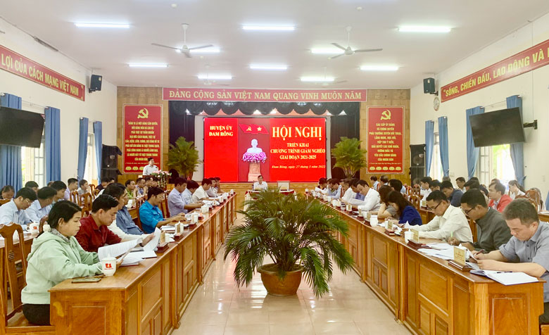 Đam Rông: Triển khai các giải pháp giảm nghèo bền vững