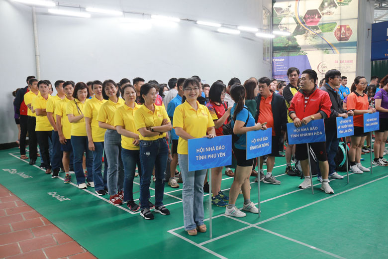 Khai mạc Hội thao Báo chí khu vực Tây Nguyên mở rộng lần thứ 11
