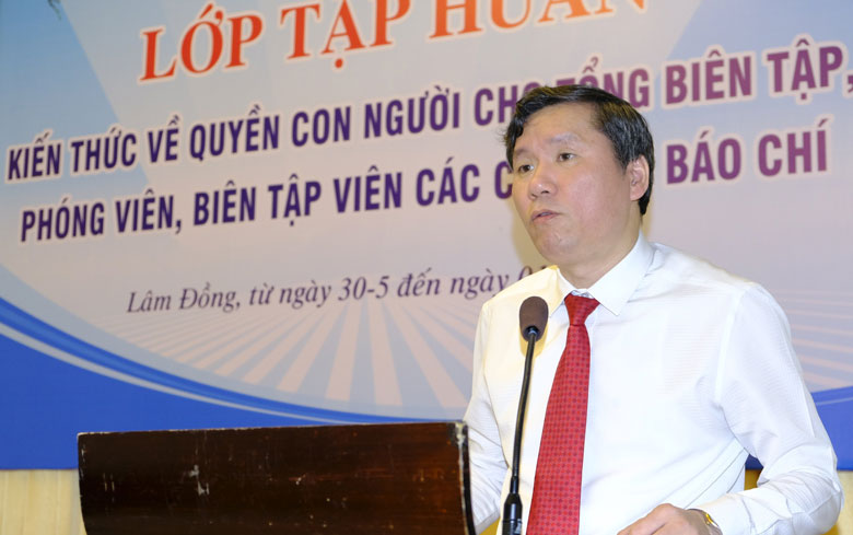 Tập huấn kiến thức về quyền con người cho các cơ quan báo chí