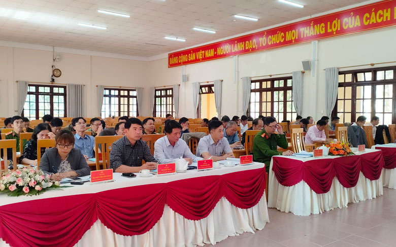 Lạc Dương: Sơ kết 3 năm thực hiện Chỉ thị số 36 về tăng cường, nâng cao hiệu quả công tác phòng, chống và kiểm soát ma túy