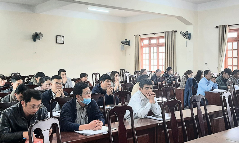 Lạc Dương: Tập huấn nghiệp vụ công tác cải cách hành chính năm 2022