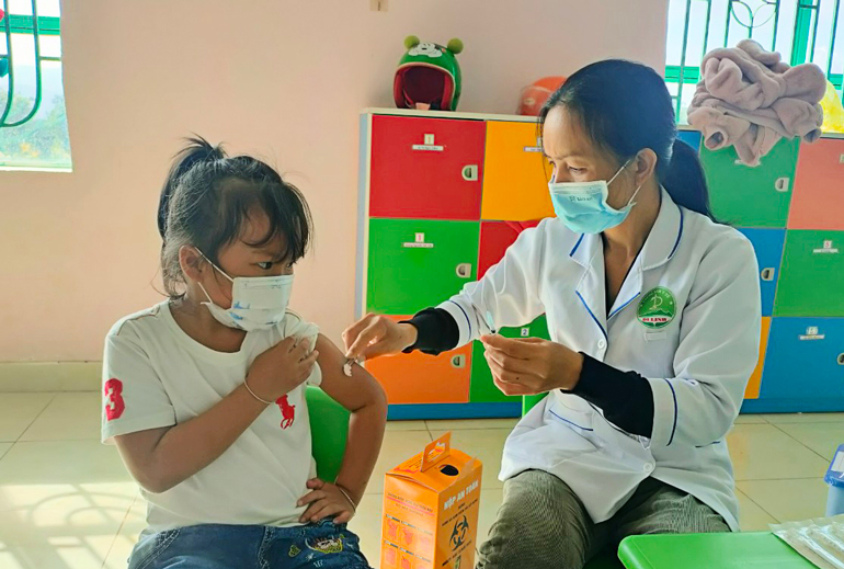 Các địa phương triển khai tiêm vắc xin Covid-19 cho trẻ em từ 5 đến dưới 12 tuổi
