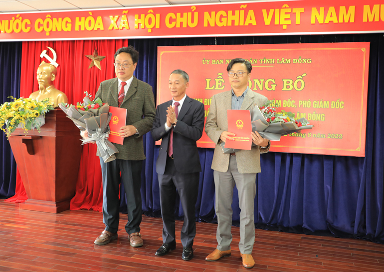 Bổ nhiệm Giám đốc, Phó Giám đốc Ban Quản lý dự án giao thông tỉnh