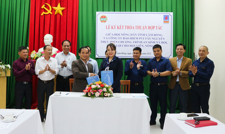Ký kết triển khai Chương trình An sinh xã hội, phúc lợi cho hội viên, nông dân