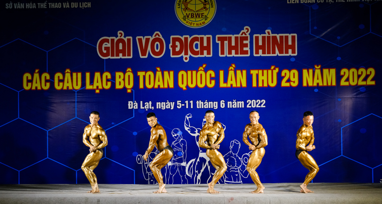 Khai mạc Giải Vô địch Thể hình các câu lạc bộ toàn quốc lần thứ 29