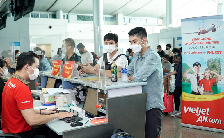Vietjet nối lại đường bay đến thiên đường du lịch Phuket