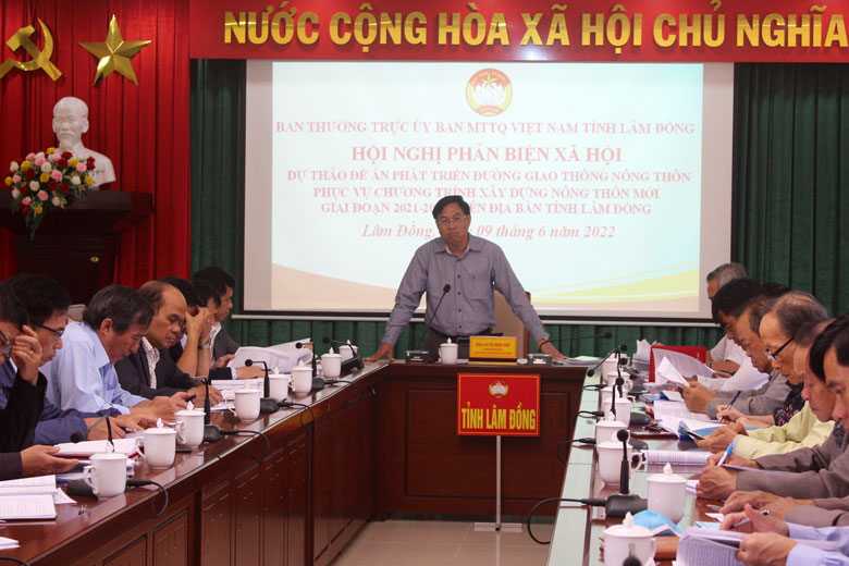 Phản biện Dự thảo Đề án phát triển đường giao thông nông thôn