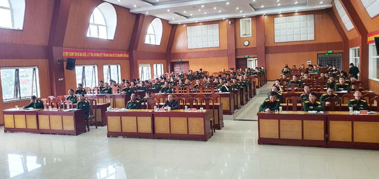 Bộ Chỉ huy Quân sự tỉnh tập huấn phát triển Chính phủ điện tử