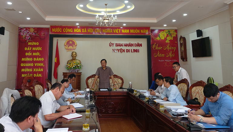 Giám sát công tác bồi thường, giải phóng mặt bằng các công trình giao thông tại Di Linh