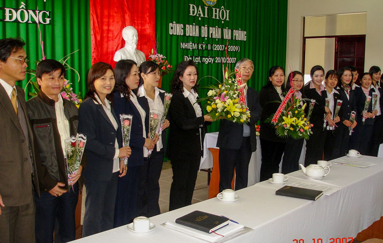 Những cán bộ NHCSXH Lâm Đồng thời kỳ đầu đều trưởng thành trong công tác
