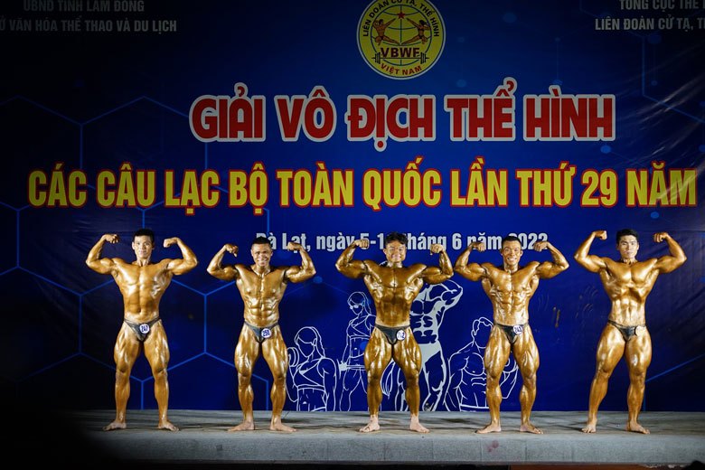 Lâm Đồng gây tiếc nuối cho khán giả nhà khi chỉ xếp hạng 4 toàn đoàn tại Giải vô địch Thể hình các Câu lạc bộ toàn quốc