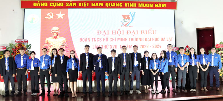 Ra mắt Ban Chấp hành Đoàn Trường Đại học Đà Lạt khóa XVII, nhiệm kỳ 2022 - 2024