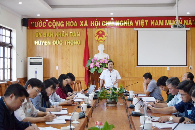 Đức Trọng triển khai công tác phòng chống thiên tai những tháng cuối năm 2022