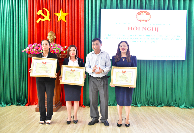 Bảo Lộc: Đạt nhiều kết quả nổi bật trong công tác Mặt trận giữa nhiệm kỳ 2019 – 2024