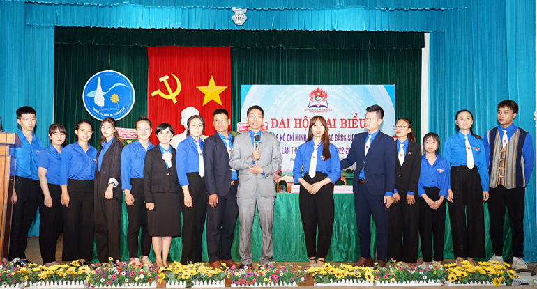 Ban chấp hành Đoàn trường CĐSP Đà Lạt nhiệm kỳ 2022-2024