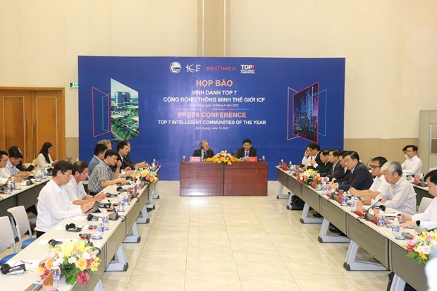 Vinh danh top 7 Cộng đồng thông minh thế giới năm 2022 tại Bình Dương