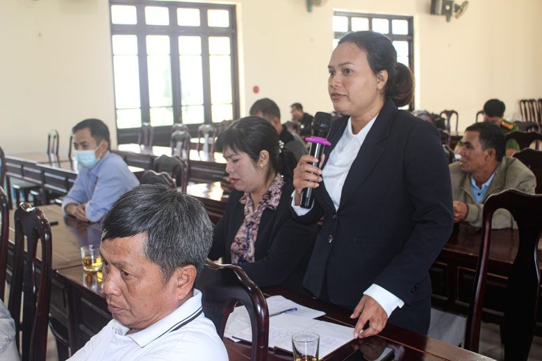 Cử tri xã Tà Nung kiến nghị nhiều vấn đề còn bất cập, khó khăn với ĐBQH