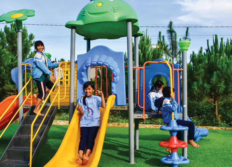 Điểm sáng tỉ lệ huy động trẻ đến lớp ở một trường vùng xa