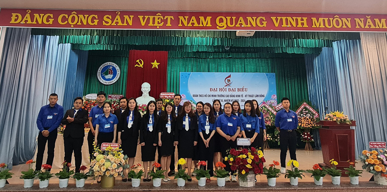 Ra mắt Ban Chấp hành Đoàn Trường Cao đẳng Kinh tế - Kỹ thuật Lâm Đồng nhiệm kỳ 2022 – 2024