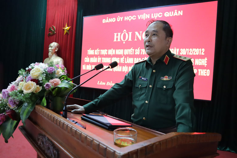 Học viện Lục quân tổng kết thực hiện công tác khoa học, công nghệ và môi trường