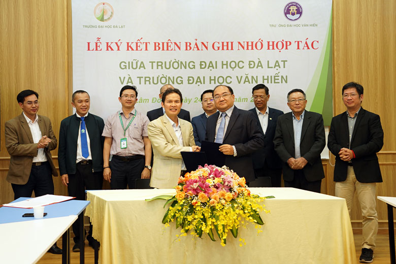Trao đổi đào tạo sinh viên Trường Đại học Đà Lạt và Trường Đại học Văn Hiến