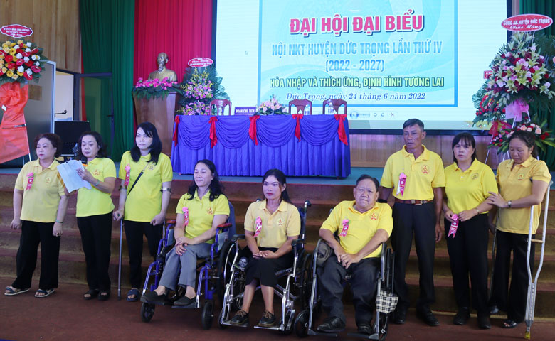 Đại hội Hội Người khuyết tật huyện Đức Trọng lần thứ IV