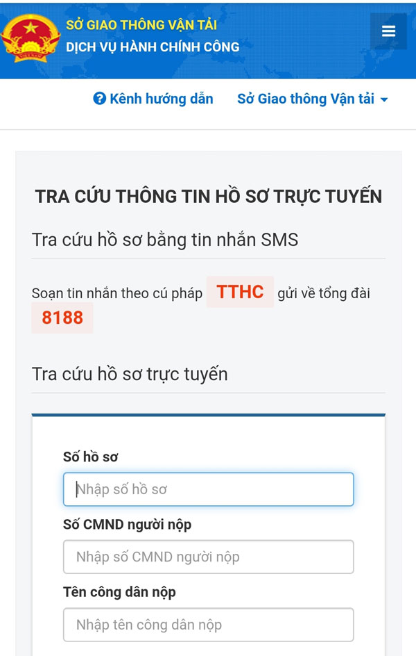Bước đầu triển khai Đề án 06 ở Sở Giao thông Vận tải