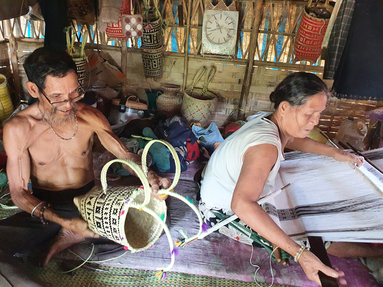 Hồi ức về nghề đan mây tre trên vùng đất B'Lao