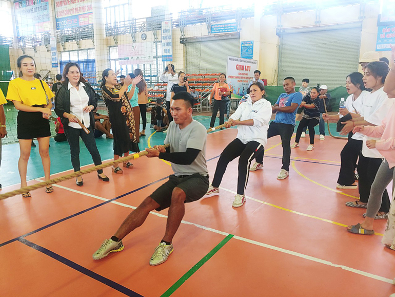 Sôi nổi Hội thi Thể thao Gia đình vui khỏe