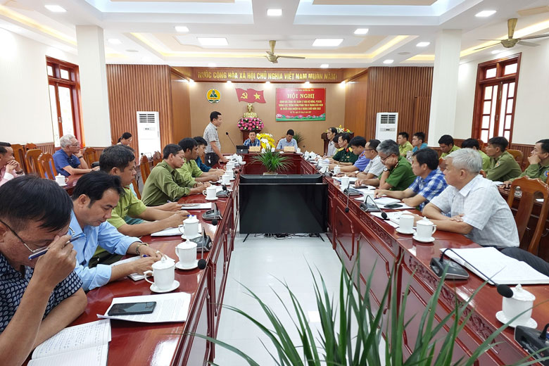 Đạ Tẻh: Đánh giá công tác quản lý bảo vệ rừng 6 tháng đầu năm