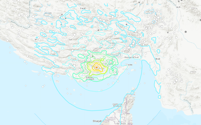 Động đất cường độ 6,1 tại Iran, ít nhất ba người chết